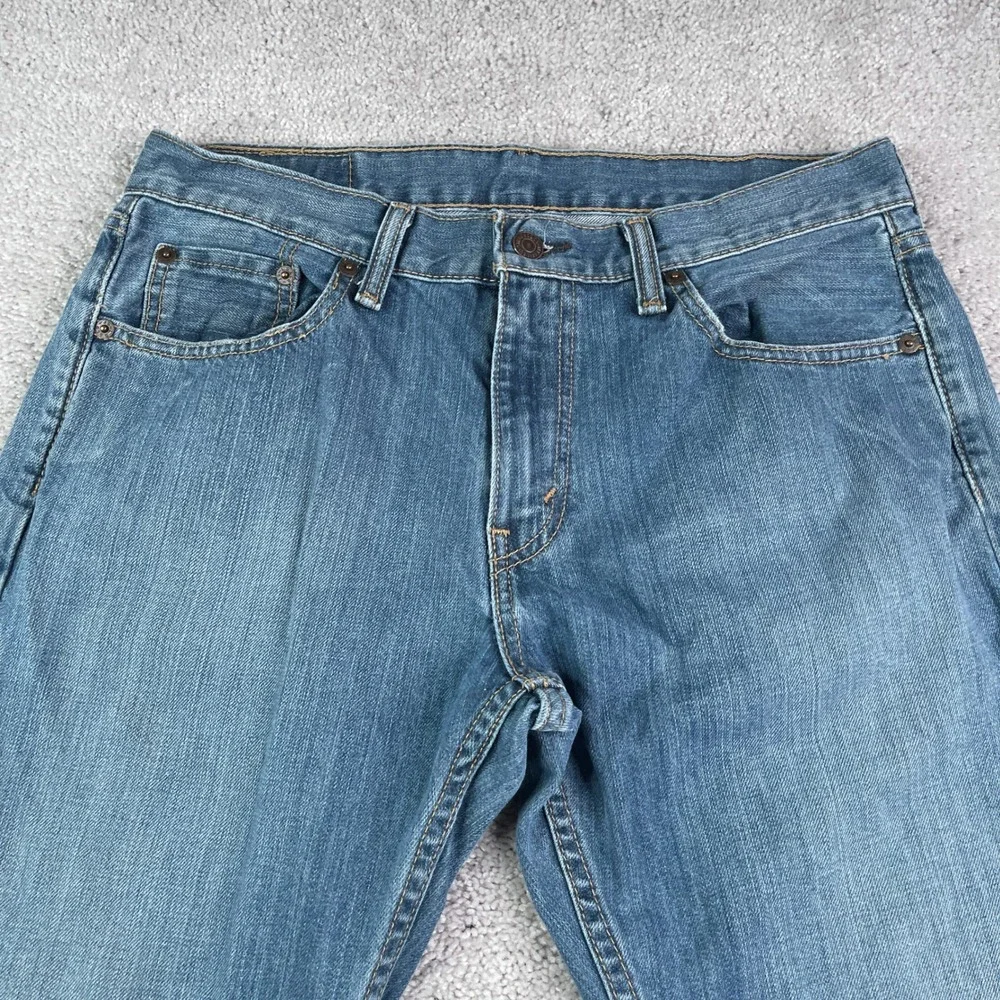 Levi Jeans Mens 30x32 Blue 559 Relaxed Straight Medium Wash Cotton Denim Classic
